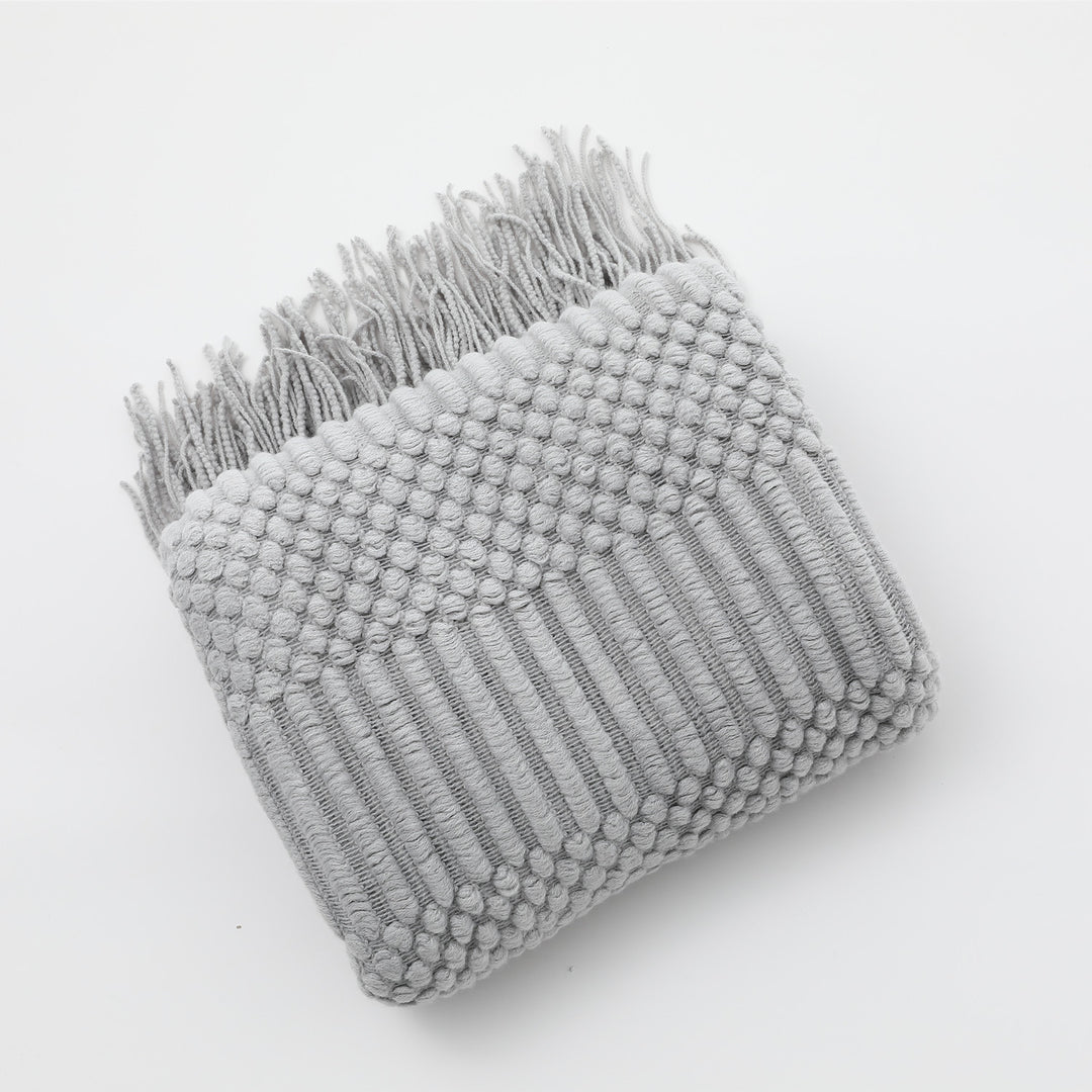 Textured Knit Scarf Bowlift