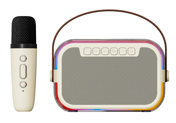 Bluetooth Karaoke Speaker and Microphone Set Bowlift