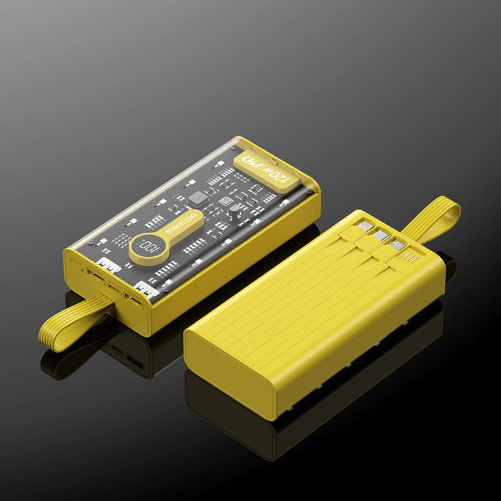 Portable power bank with powerful fast charging technology and intelligent battery level display Bowlift