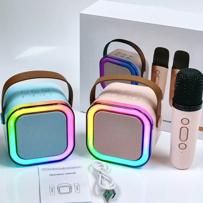 Portable karaoke speaker with Bluetooth function Bowlift