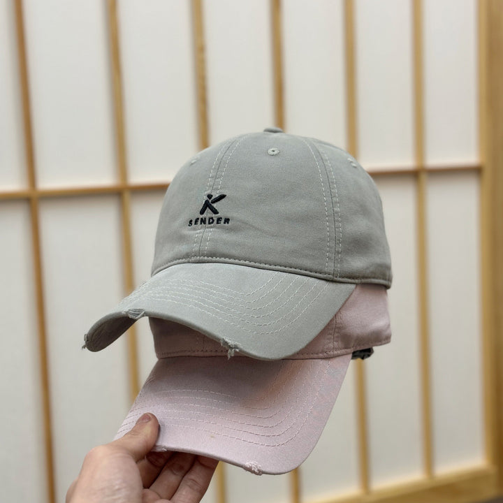 Men's Casual Distressed Baseball Cap Bowlift 1784270777