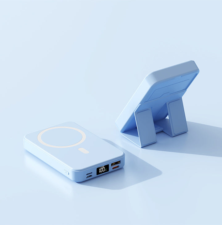 Portable Magsafe Powerbank with Integrated Fast Charging Function Bowlift