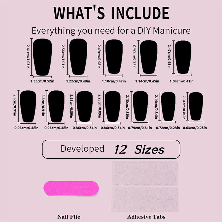 Halloween Artificial Nail Set with Creative Designs and 3D Elements Bowlift