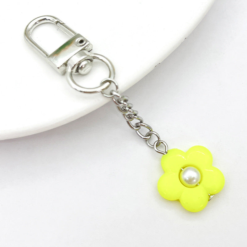 Floral Charm Eyewear Holder Chain Bowlift