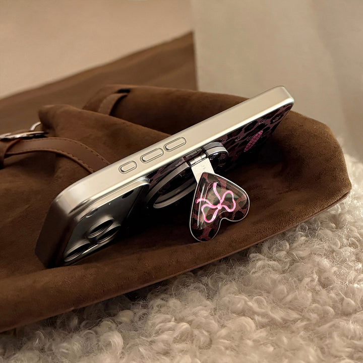 Trendy leopard print phone case Bowlift