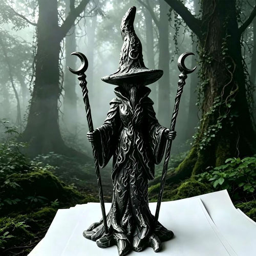 Decorative Witch Statue Bowlift