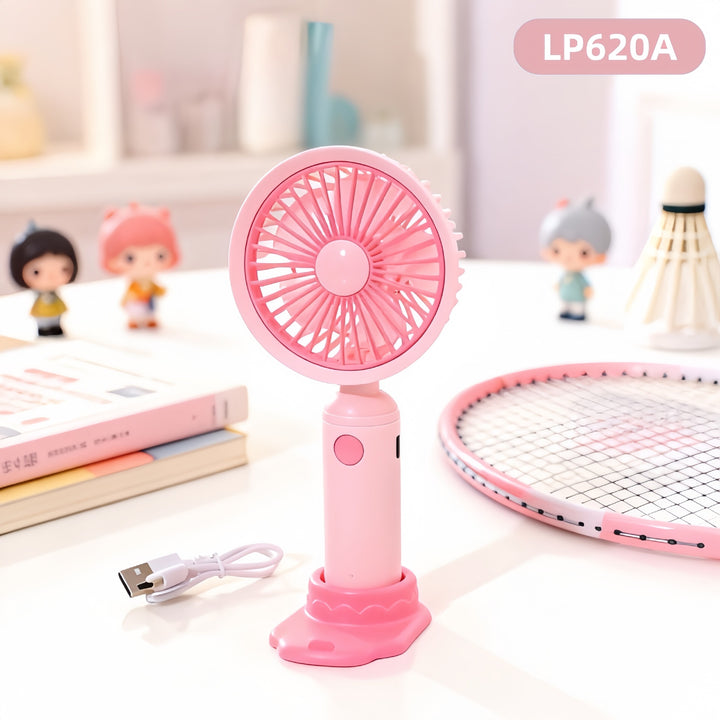 Women's portable mini fan with USB connection and ergonomic design Bowlift
