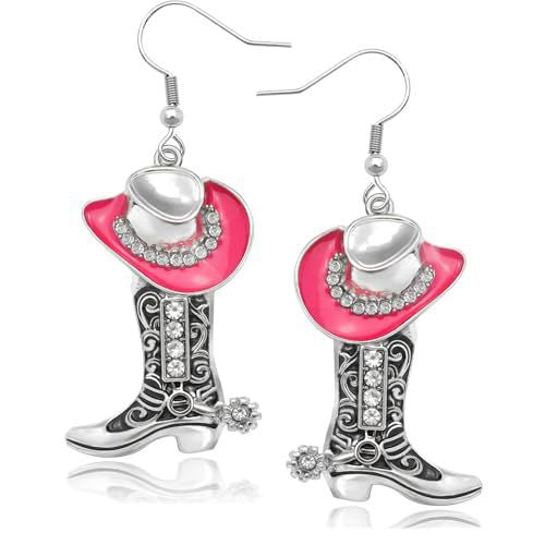 Cowboy Boot and Hat Earrings Bowlift