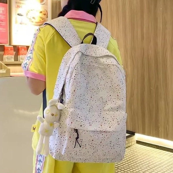 Stylish Abstract Pattern Backpack Bowlift