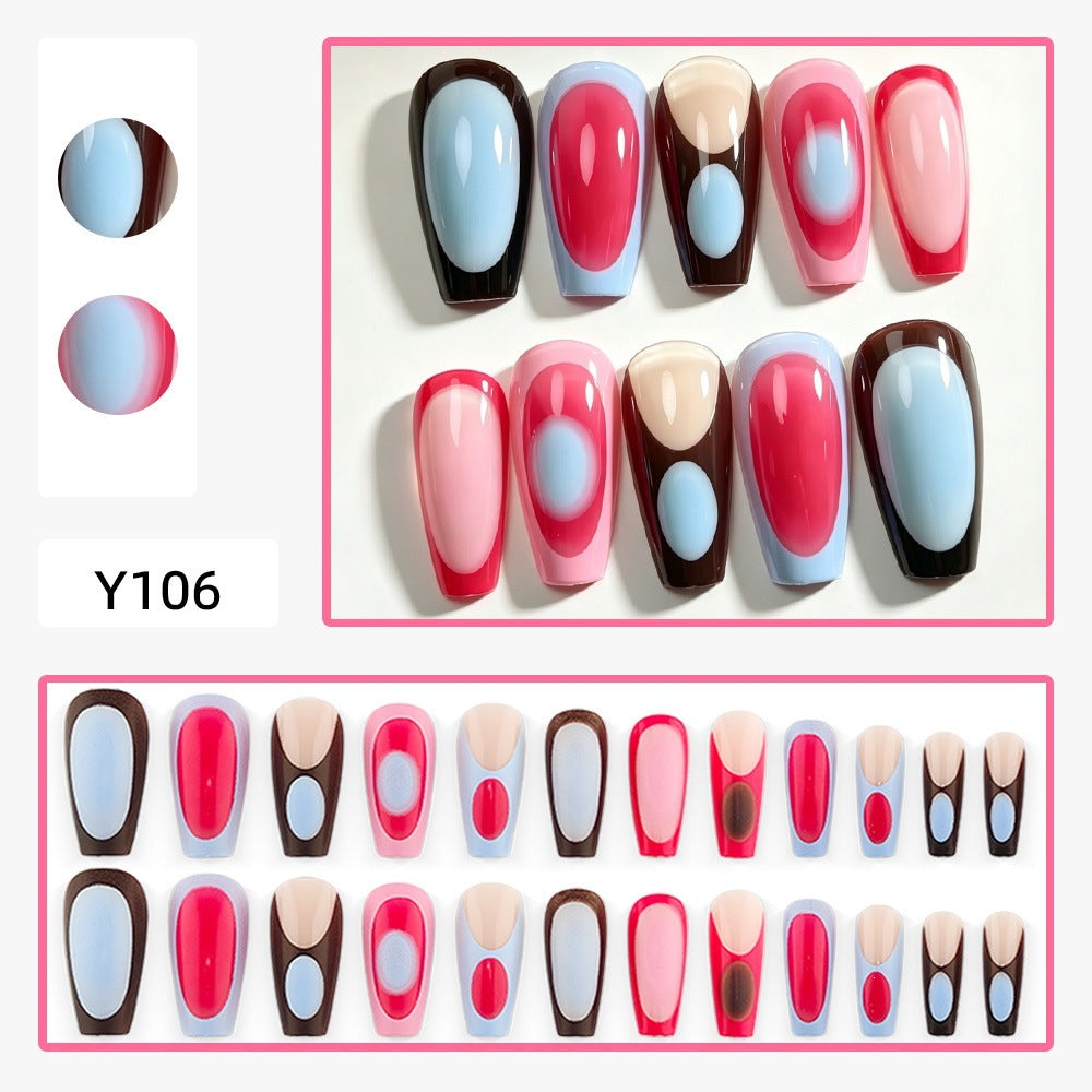 Artificial nails in modern design Bowlift
