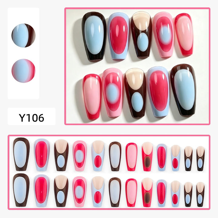 Artificial nails in modern design Bowlift