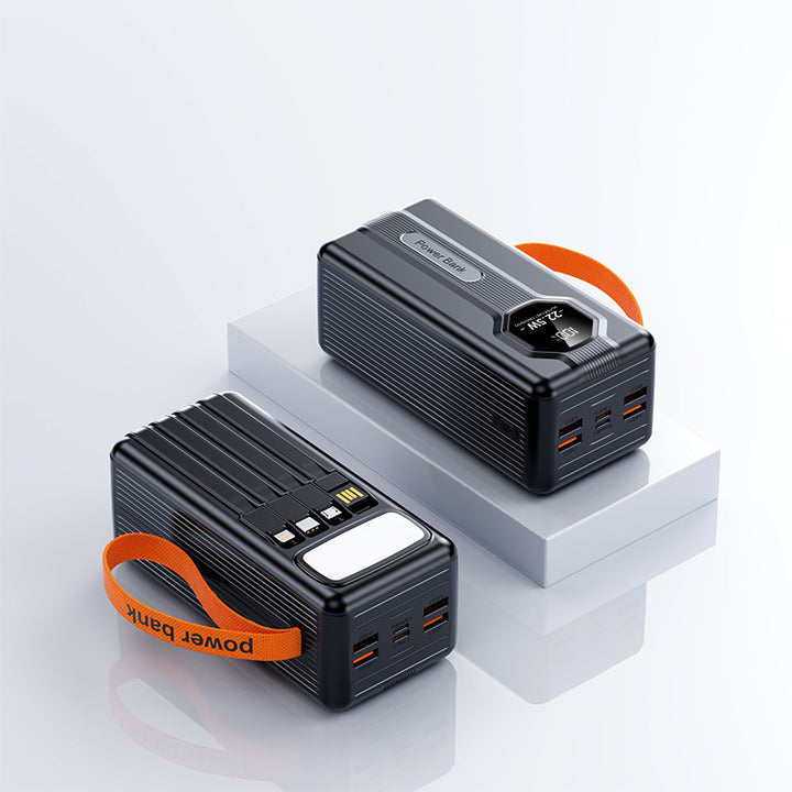 Portable power bank with multifunctional fast charging and monitoring technology Bowlift