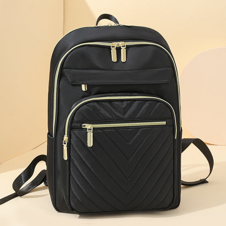 Modern Quilted Backpack Bowlift