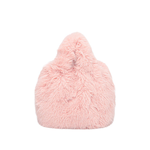 Soft Plush Hobo Bag