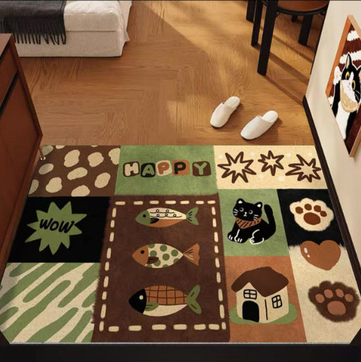 Decorative Area Rug Bowlift