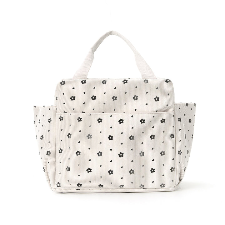 Practical Organizer Bag with Floral Design Bowlift