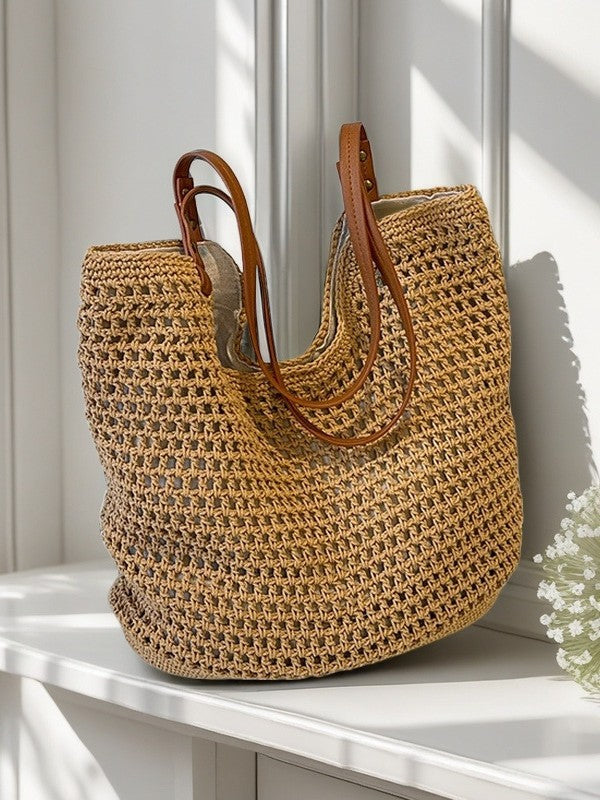 Large Handwoven Bag Bowlift