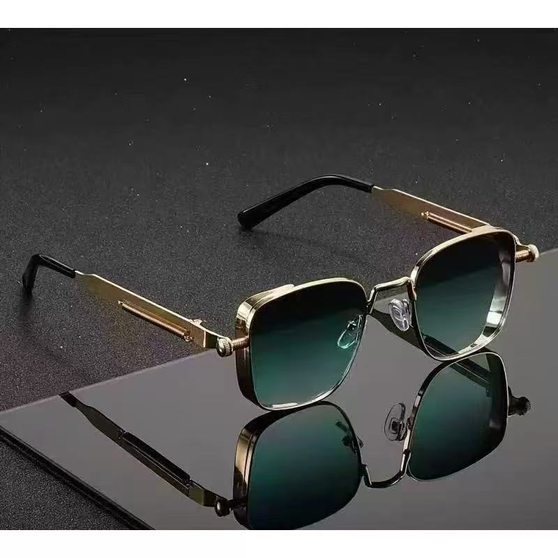 Luxurious Geometric Frame Sunglasses Bowlift