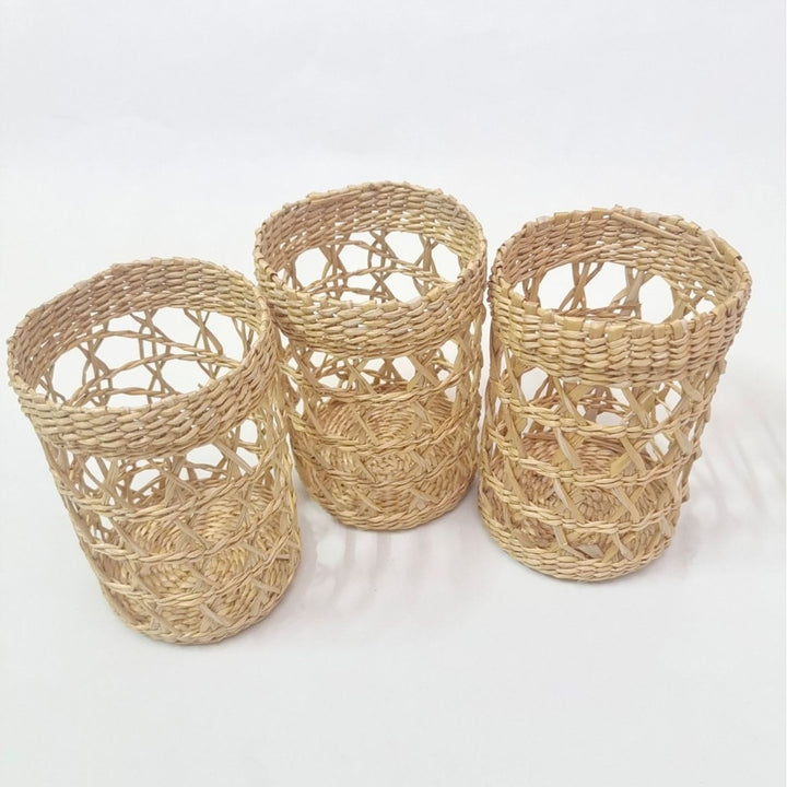 Decorative Woven Organizer Bowlift