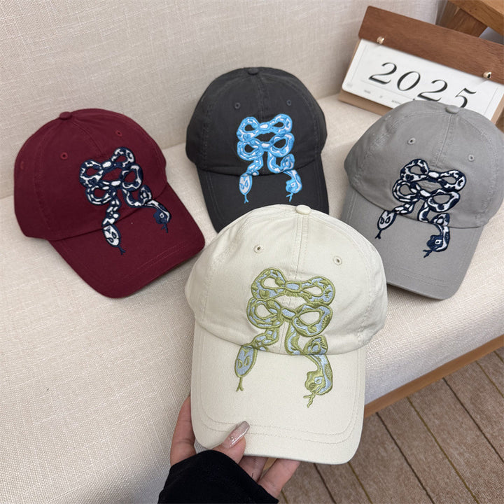 Women's Embroidered Graphic Baseball Cap Bowlift