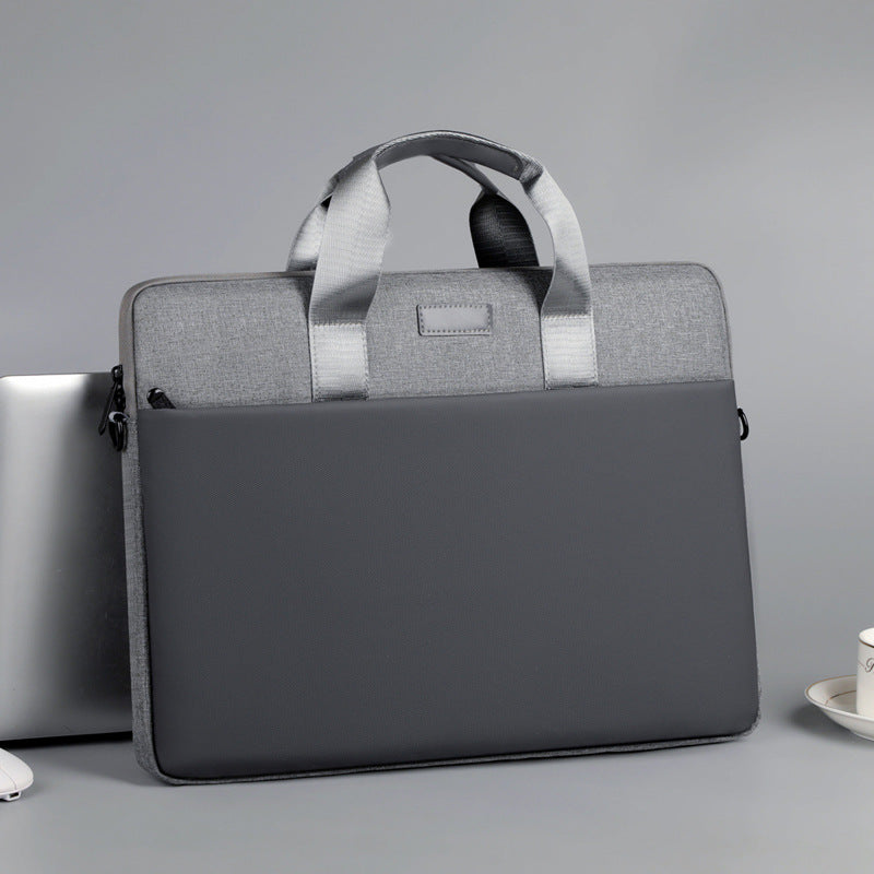 Professional Multi-Compartment Laptop Briefcase Bowlift