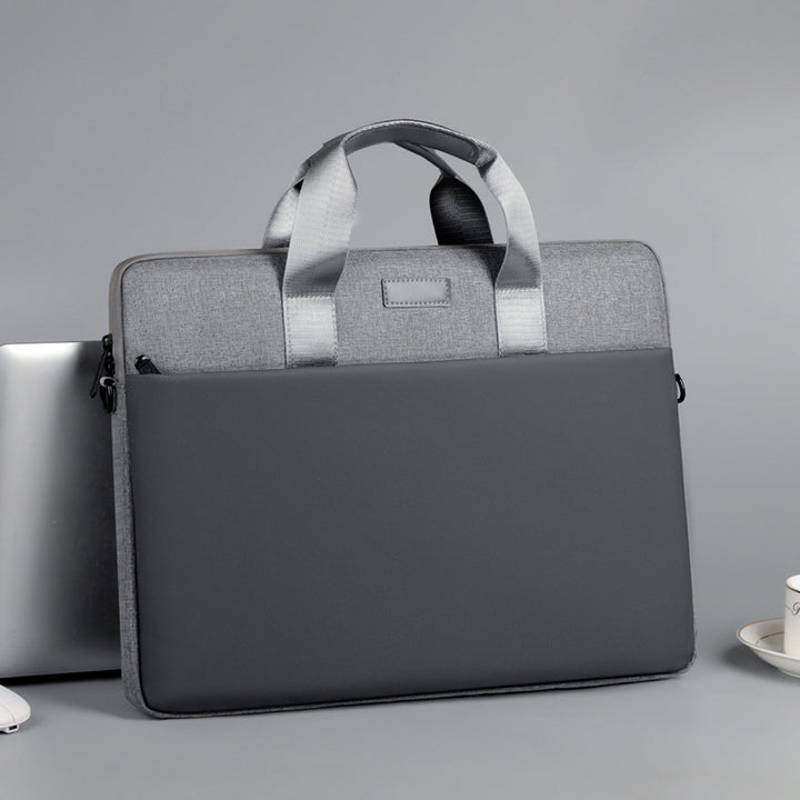 Professional Multi-Compartment Laptop Briefcase Bowlift