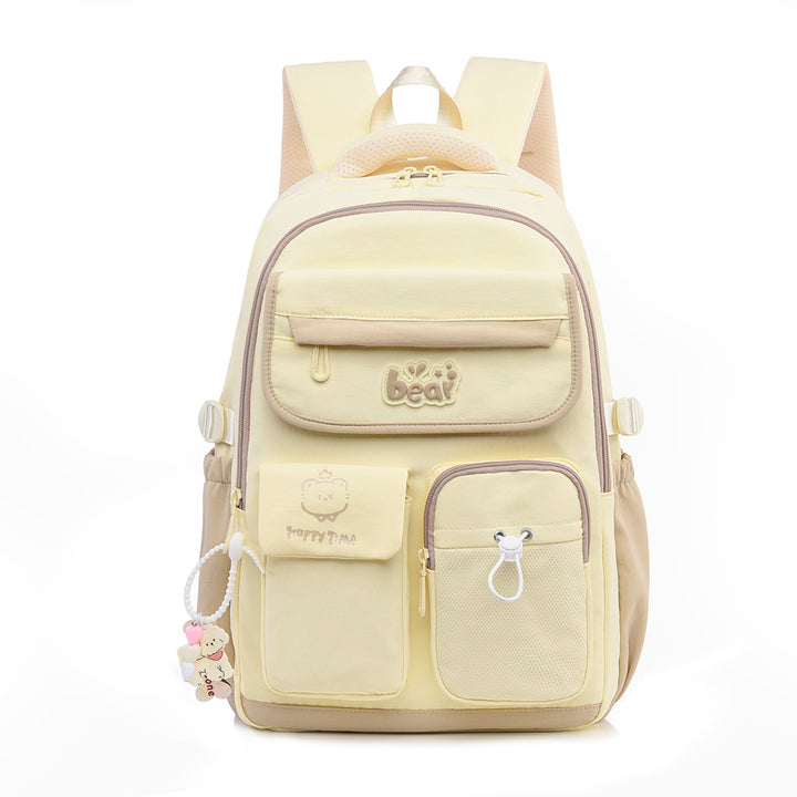 Playful Character-Themed Backpack Bowlift
