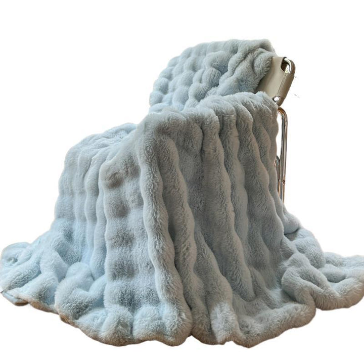 Luxurious Textured Soft Throw Blanket Bowlift