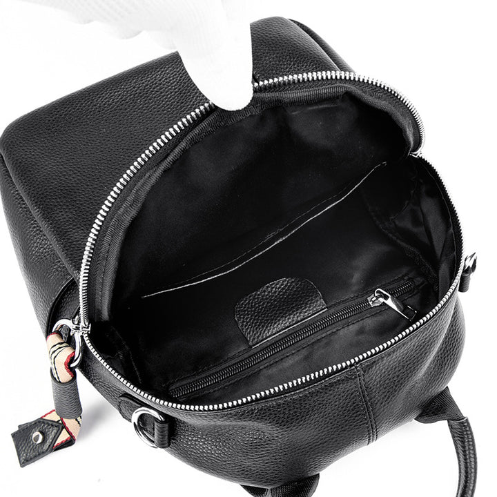 Leather Backpack Bowlift