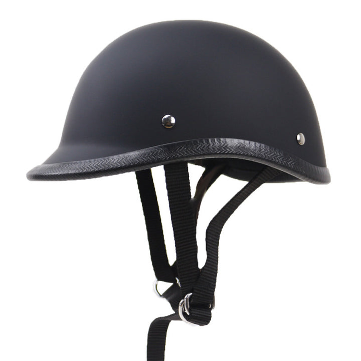 Classic Cruiser Motorcycle Safety Helmet Bowlift