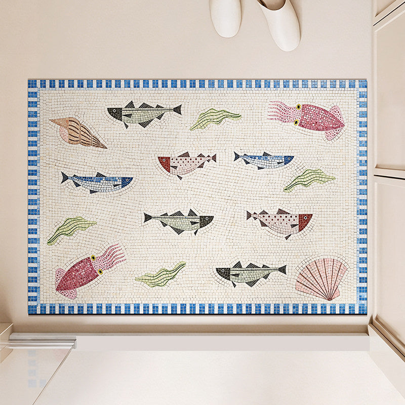 Fun-Themed Bathroom Mat Bowlift