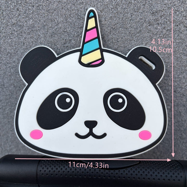Cute Panda-Shaped Luggage Tag Bowlift
