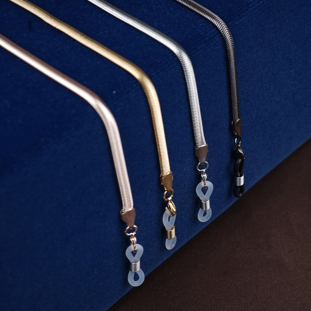 Sleek Snake Chain Eyewear Strap Bowlift