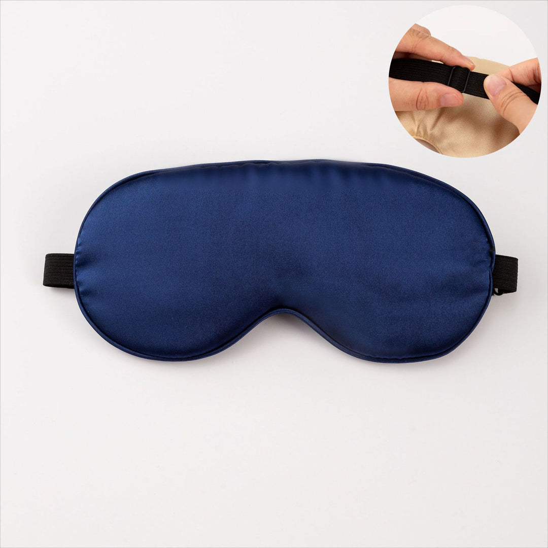 Unisex nan ergonomic sleep mask with adjustable elastic band and soft satin surface Bowlift