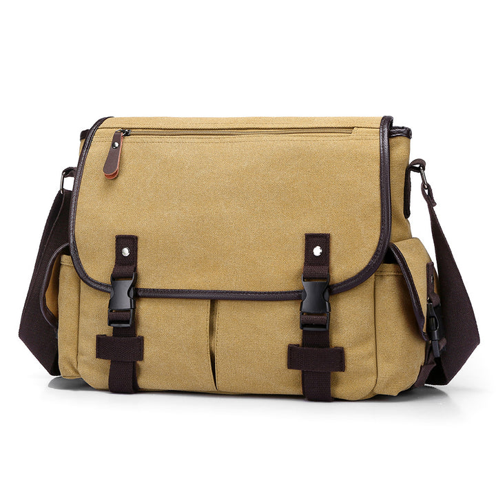 Casual Canvas Shoulder Bag Bowlift