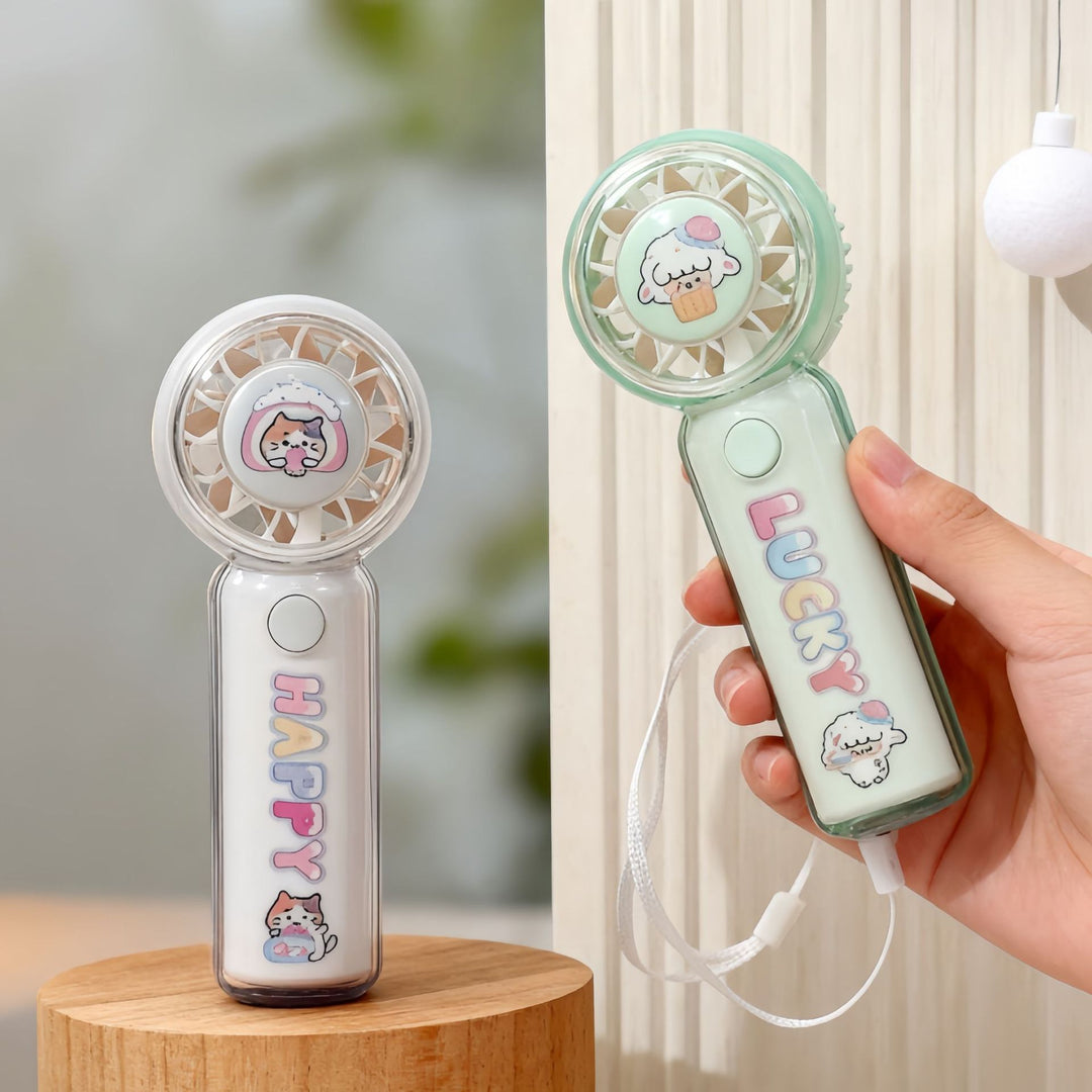 Ladies Portable Mini Fan Bowlift