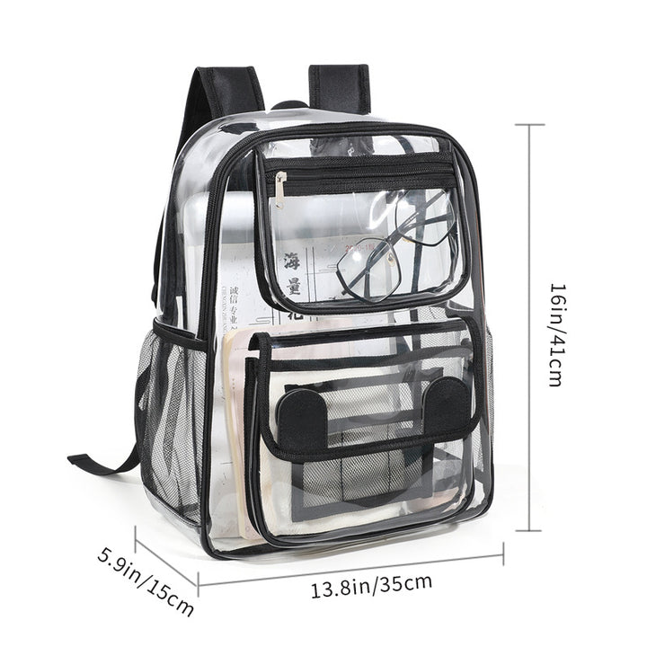 Transparent Safety Backpack Bowlift