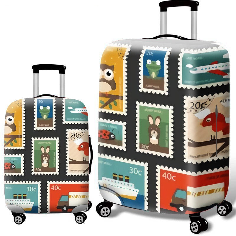 Women’s hard-shell suitcase with nostalgic London motif Bowlift
