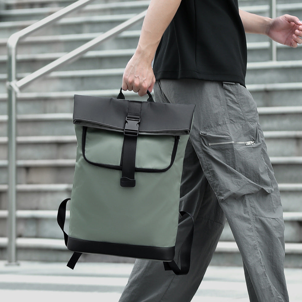 Waterproof Roll-Top Travel Backpack Bowlift