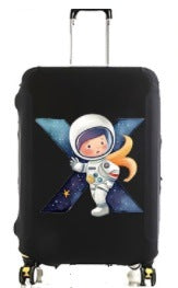 Women's hard shell suitcase with creative astronaut design Bowlift