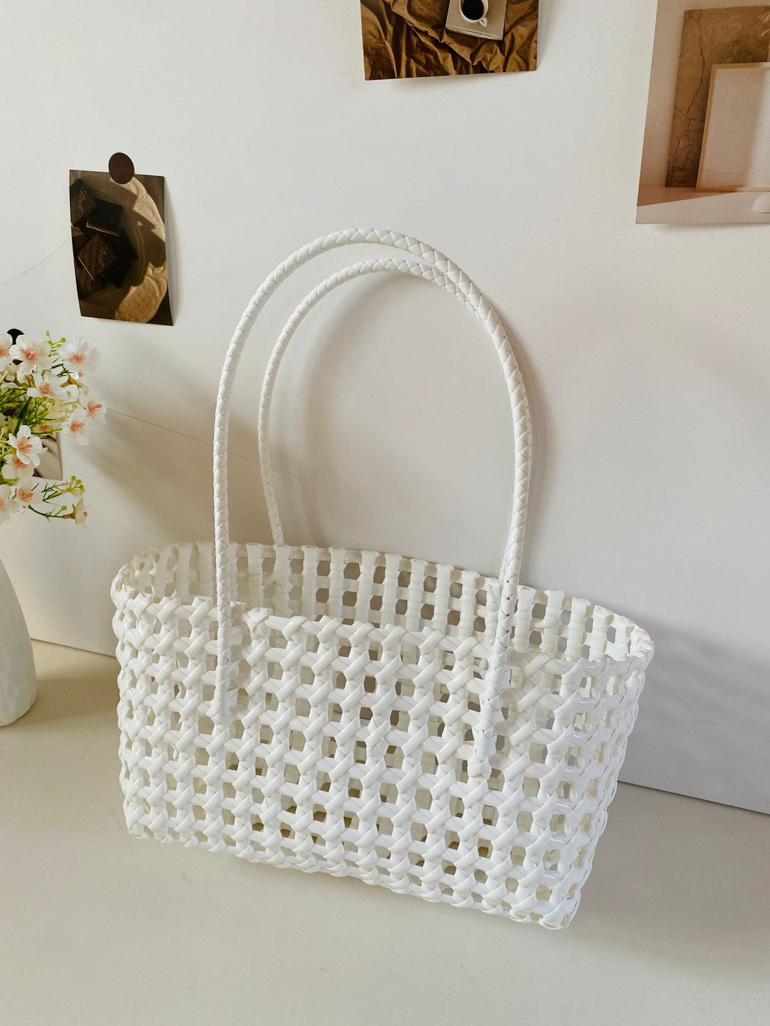 Braided basket bag Bowlift