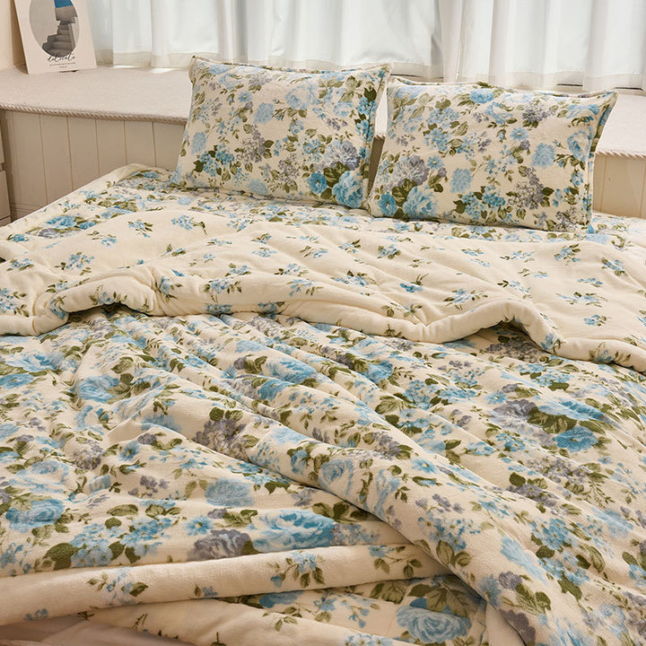 Women Floral Comfort Bedding Set Bowlift