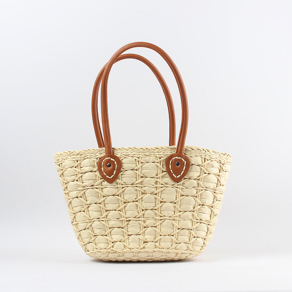 Braided Straw Bag Bowlift