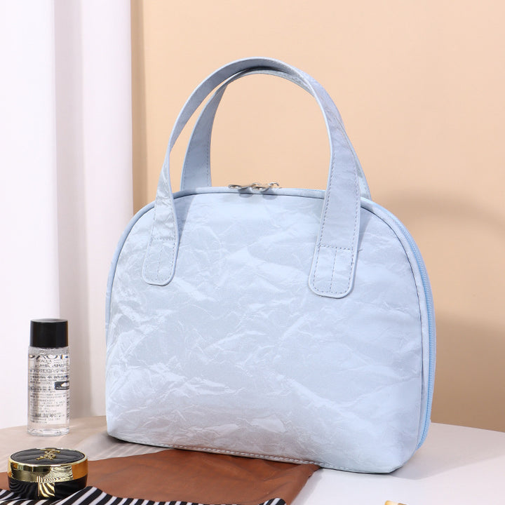 Cosmetic bag in modern retro style Bowlift
