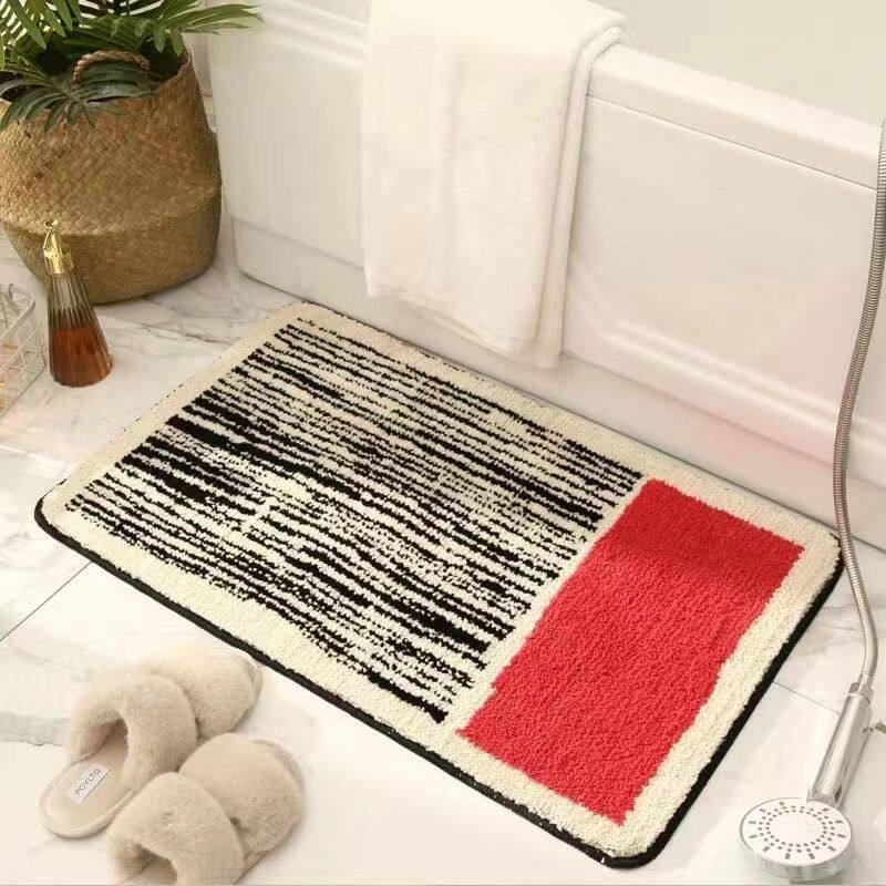 Modern Abstract Pattern Bath Mat Bowlift