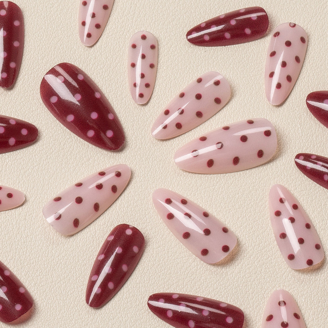 Elegant Stiletto Press-On Nail Art
