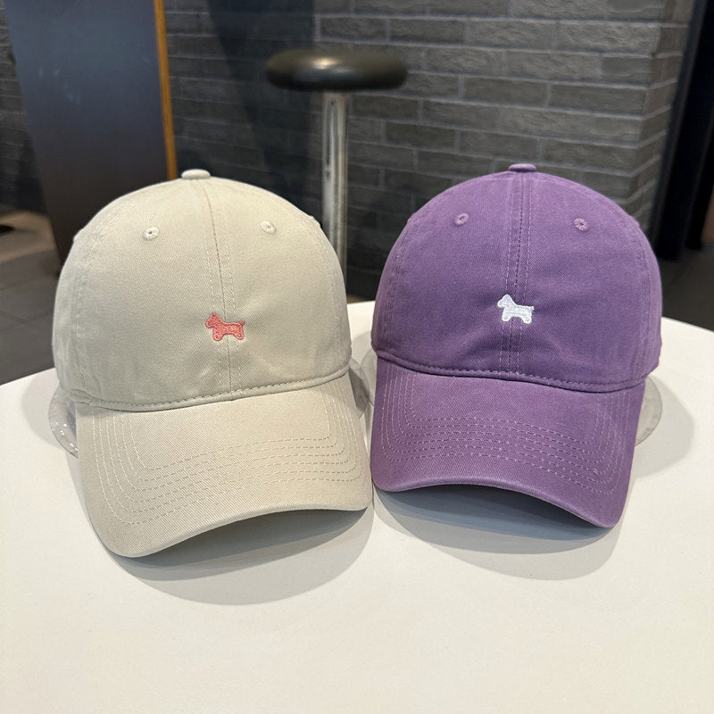 Men's Casual Embroidered Cotton Cap Bowlift