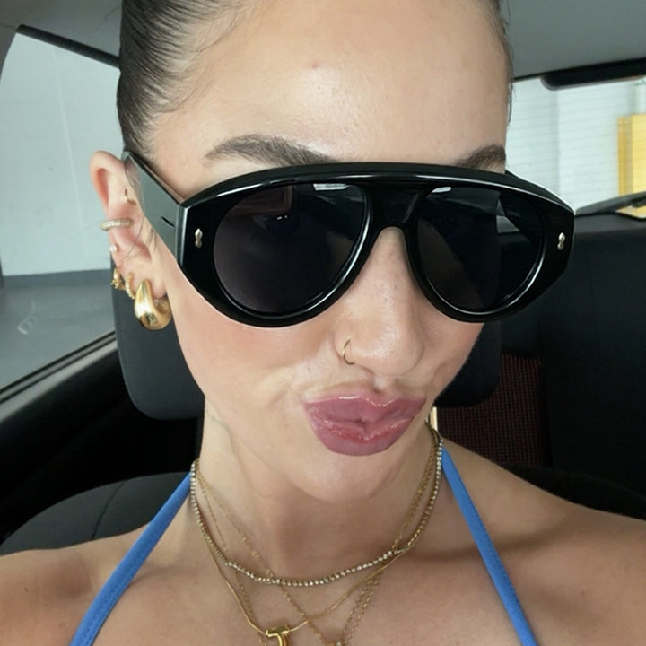 Women's modern fashion sunglasses in futuristic design Bowlift