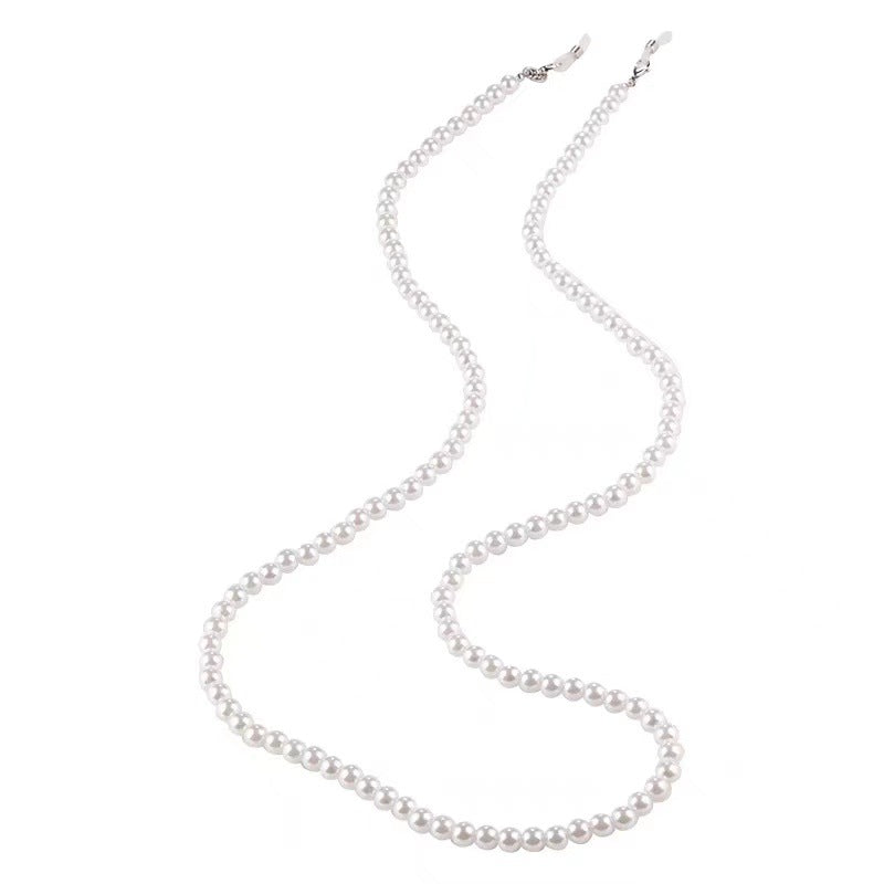 Elegant Long Pearl Eyewear Chain Bowlift
