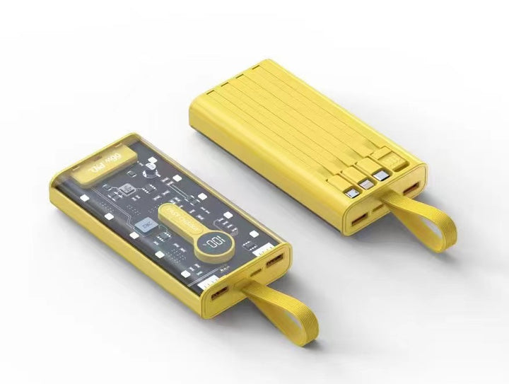 Power bank with LCD display and fast charger Bowlift